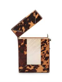 An English Tortoise Shell and Mother-of-Pearl Mounted Card Case