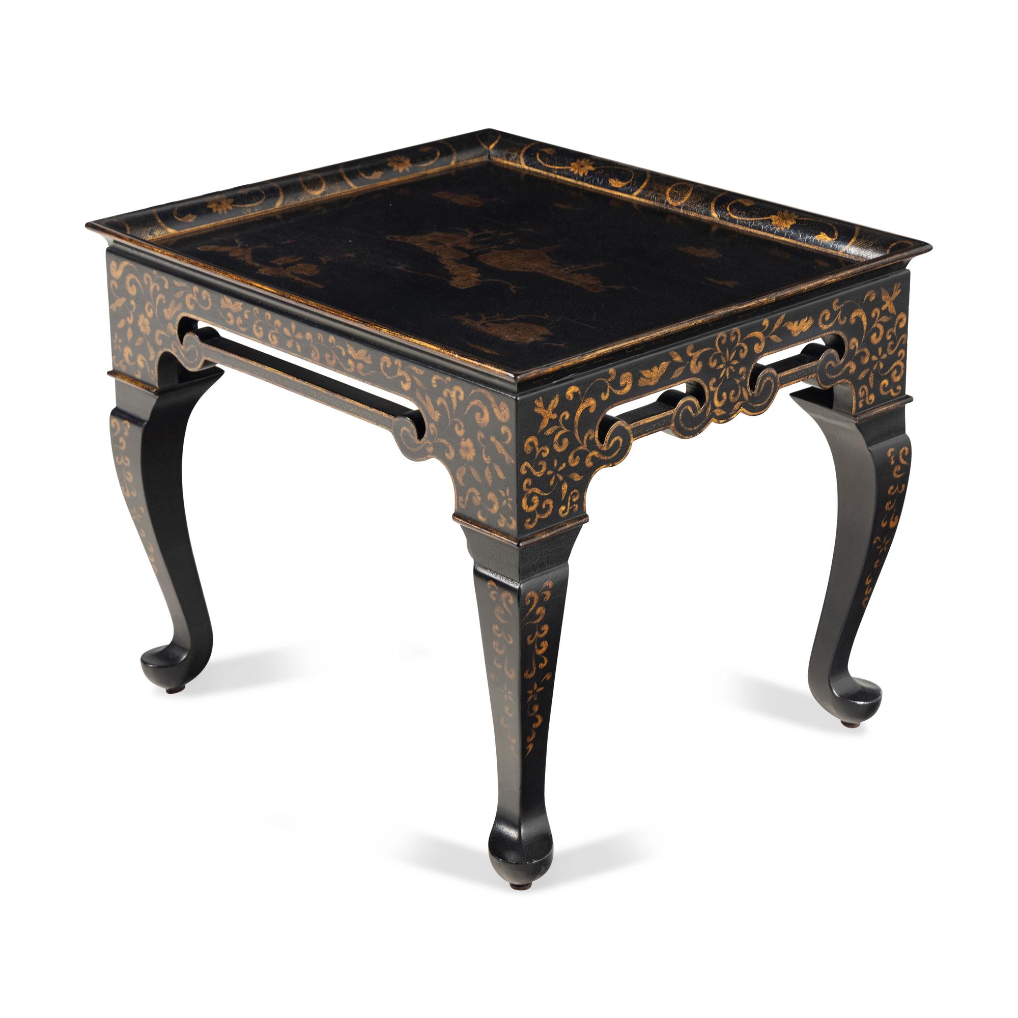 A Contemporary Lacquer Low Table
