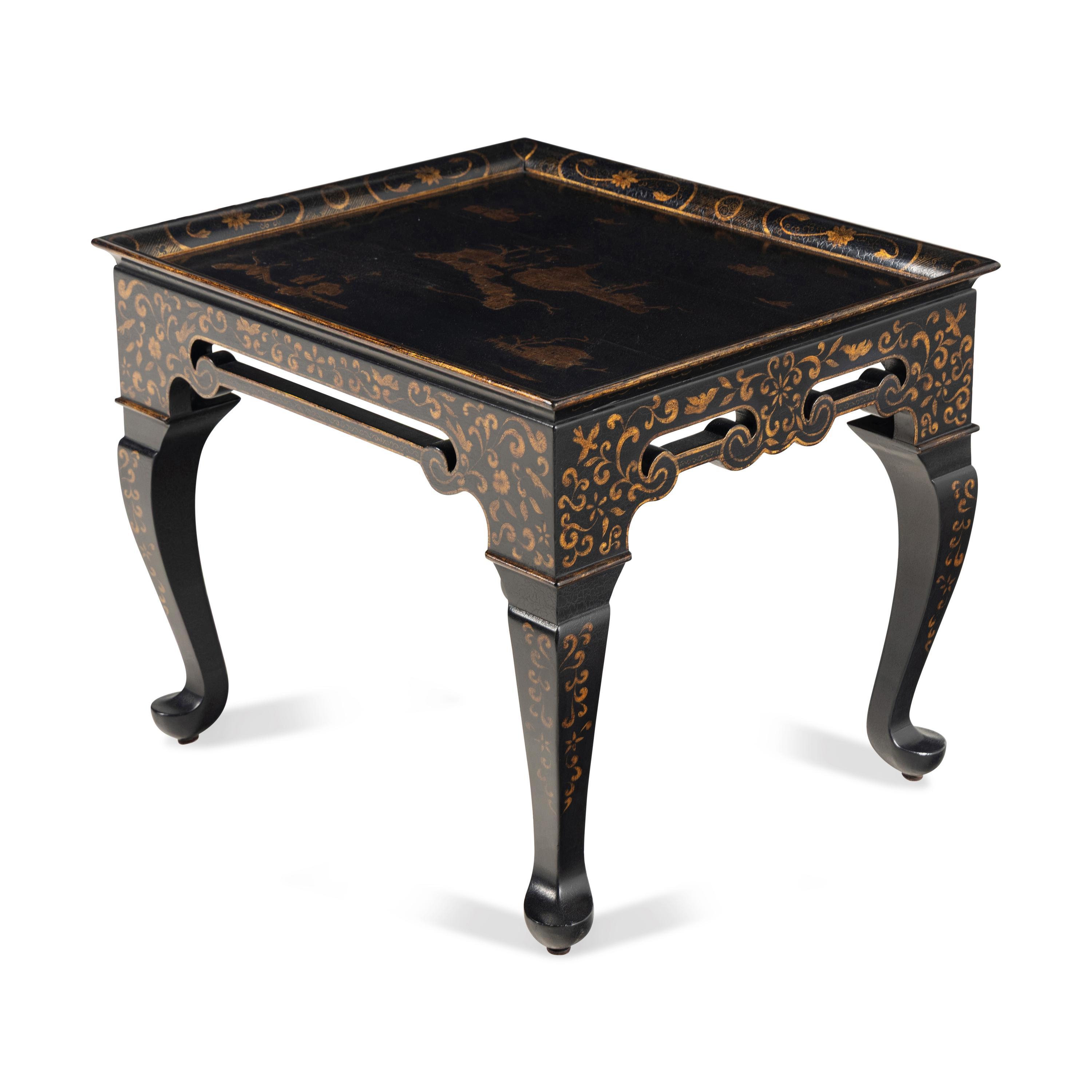 A Contemporary Lacquer Low Table