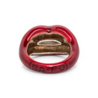 Solange, Sterling & Enamel Hotlips Ring
