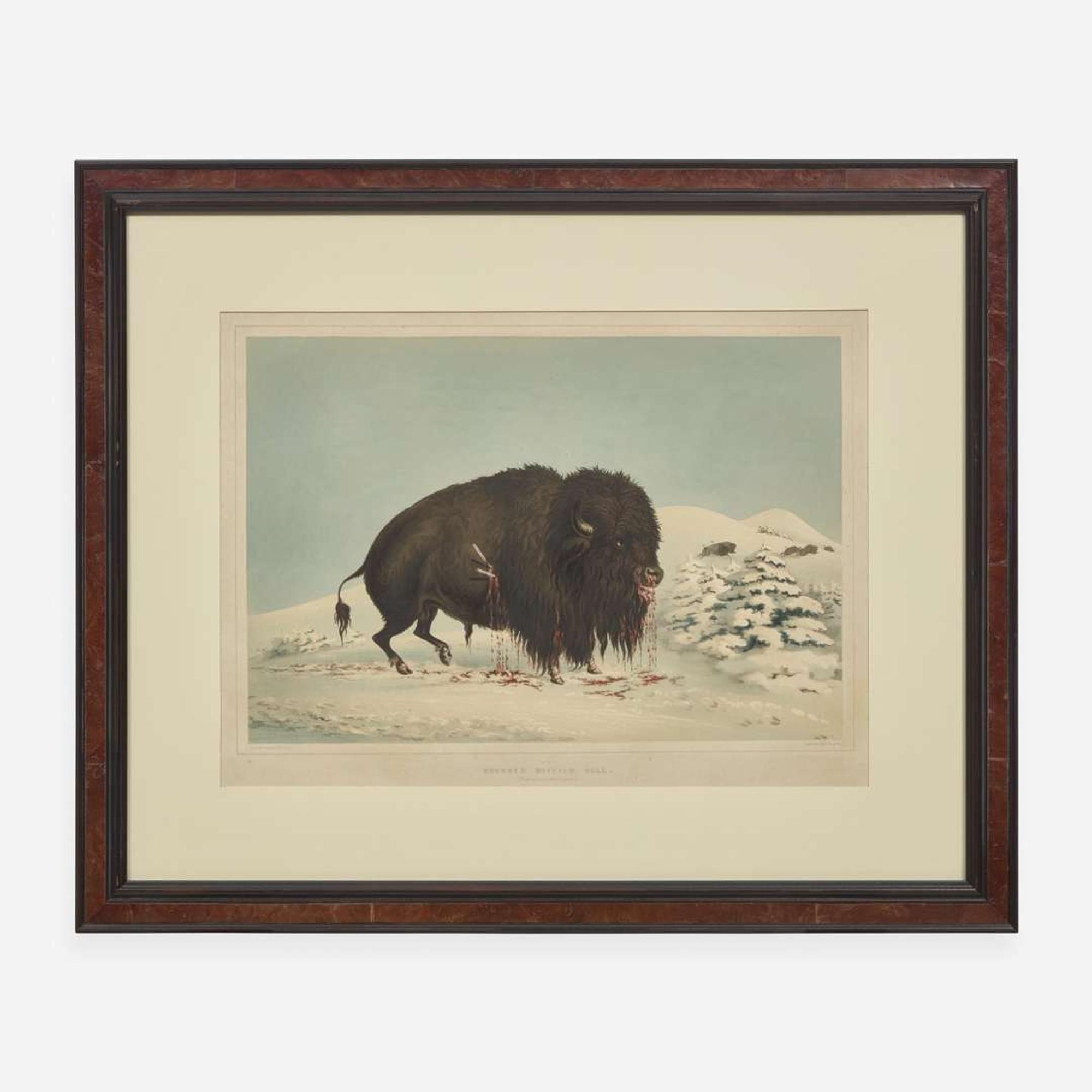 George Catlin (American, 1796-1872) Catlin's North American Indian Portfolio: Hunting Scenes and Amusements of the Rocky Mountains and Prairies of America