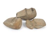Three Granite 3/4 Groove Axes