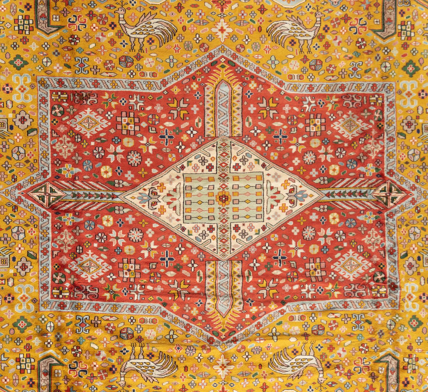 A Mustafa-Design Wool Rug