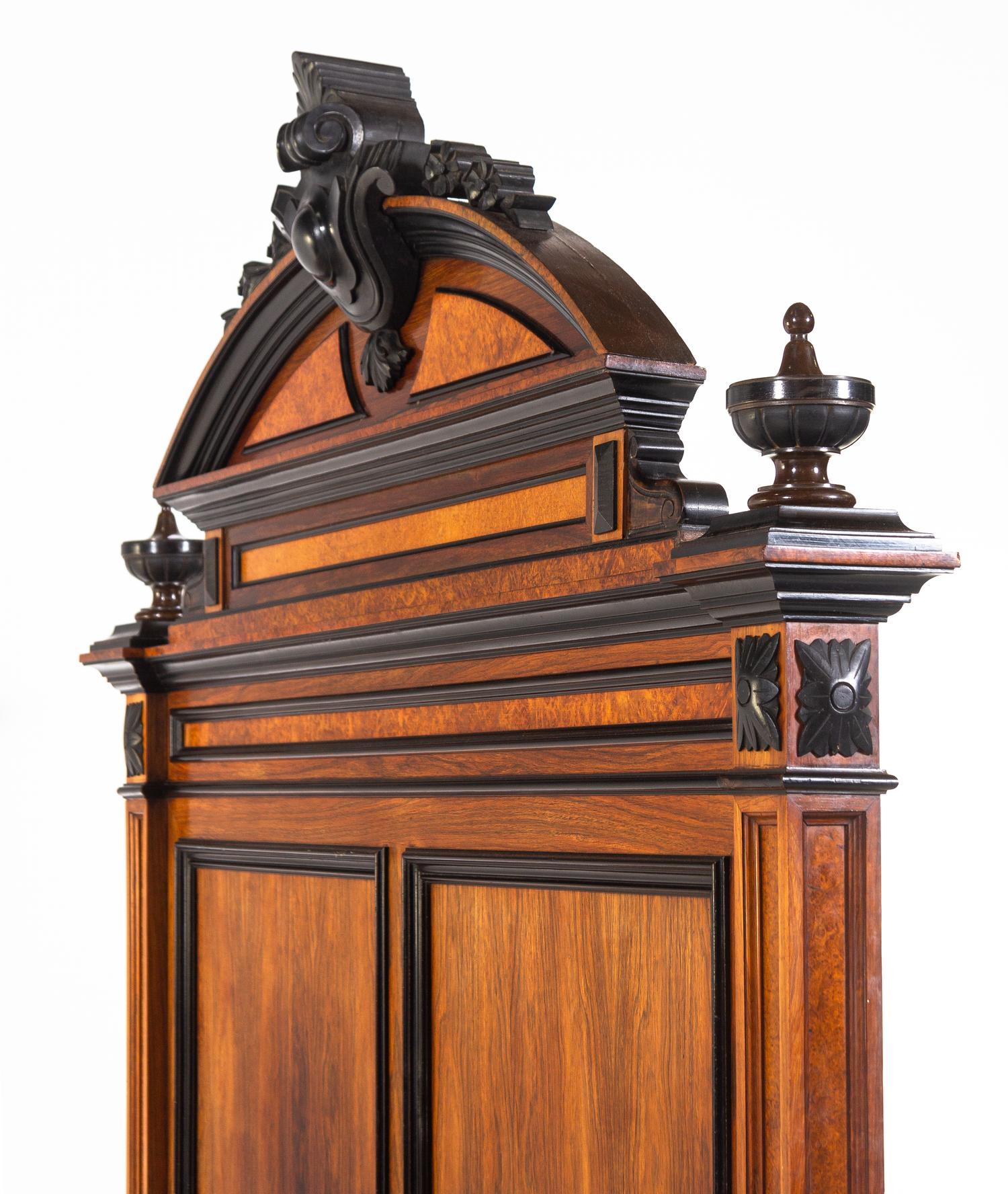 A French Parcel Ebonized Rosewood Bedroom Suite