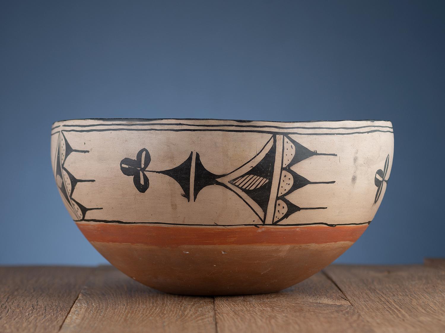 Cochiti Pottery Dough Bowl