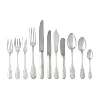 A French Silver Flatware Service