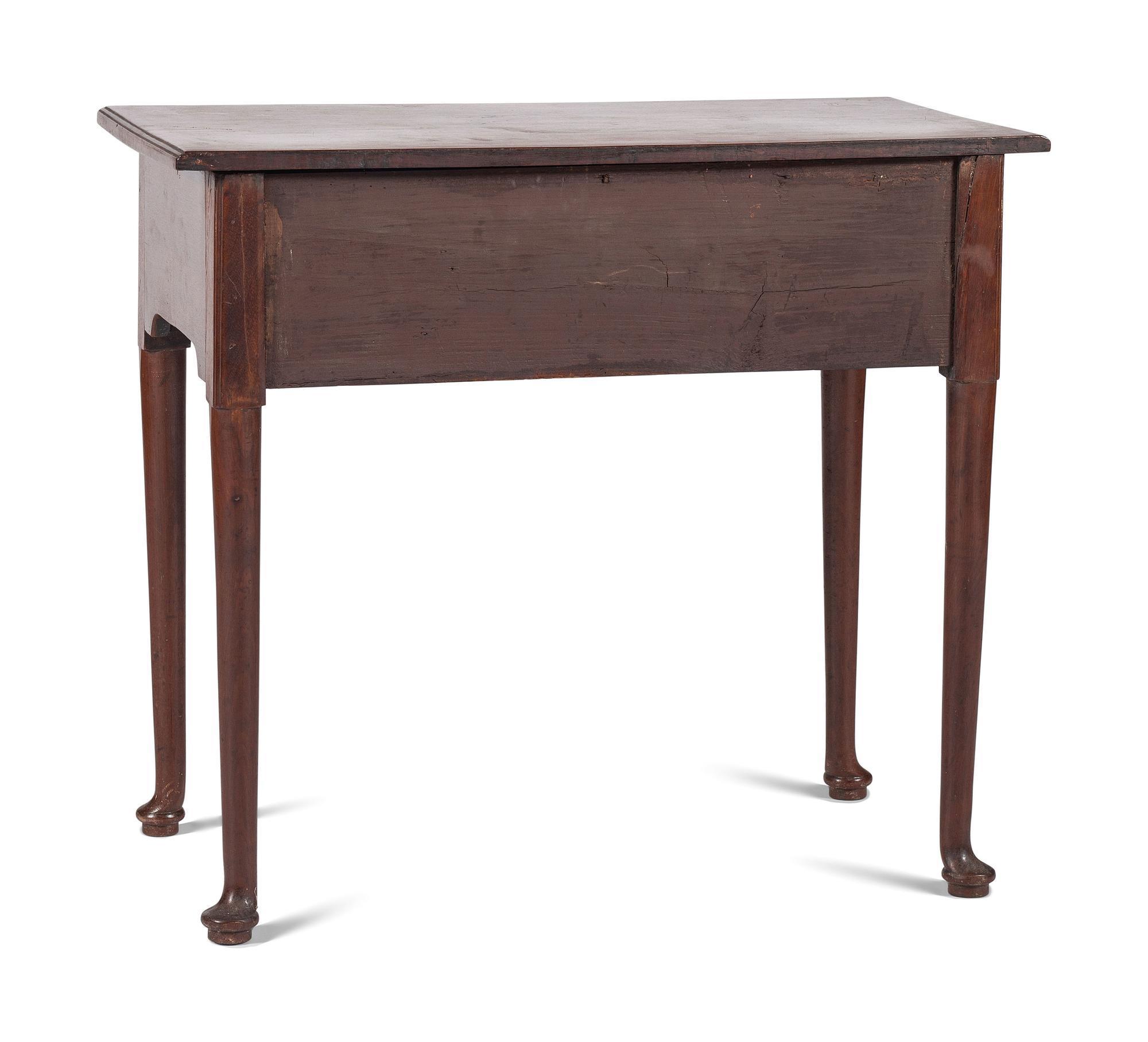 A Queen Anne Mahogany Dressing Table