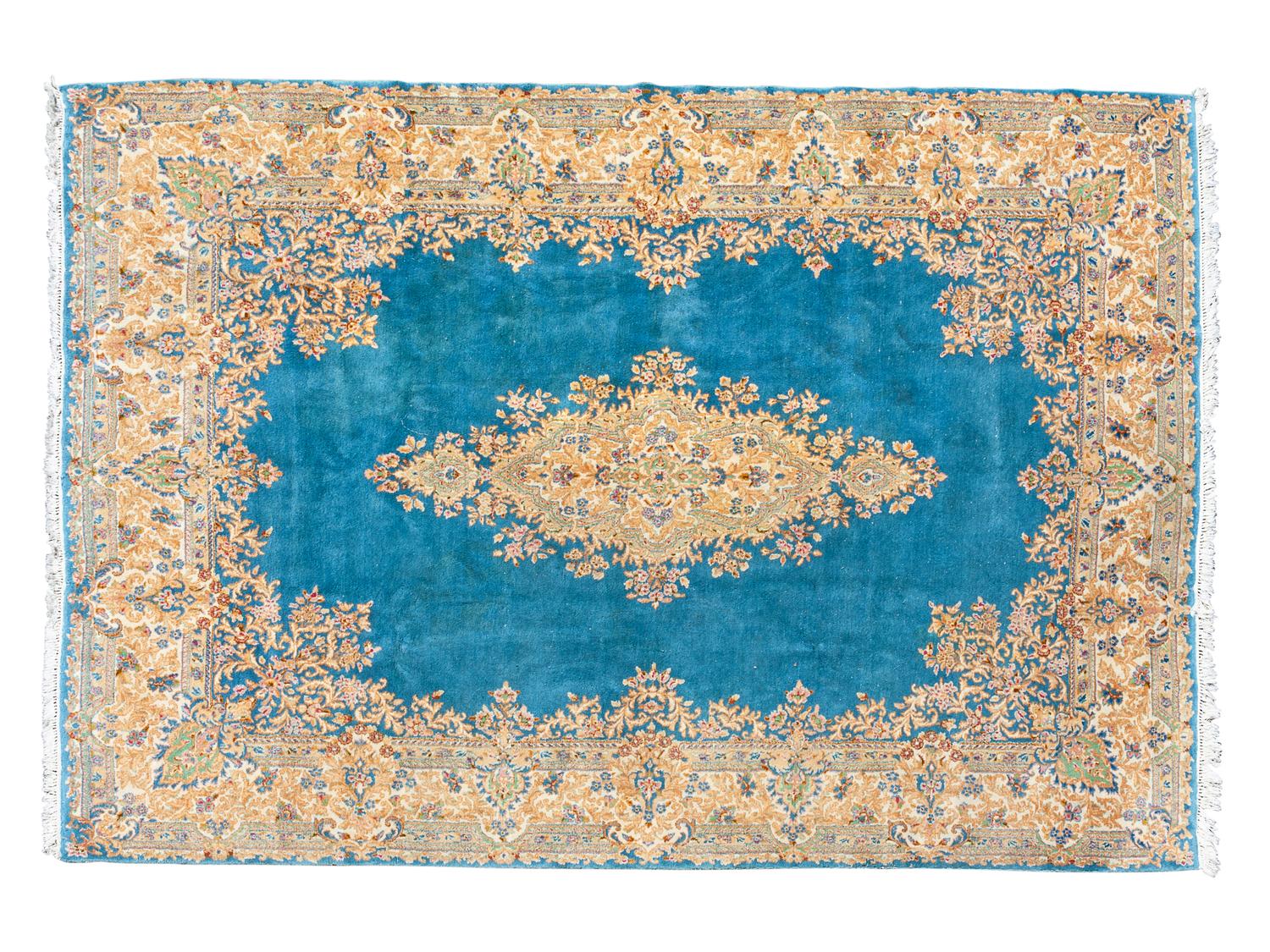 A Kashan Wool Rug