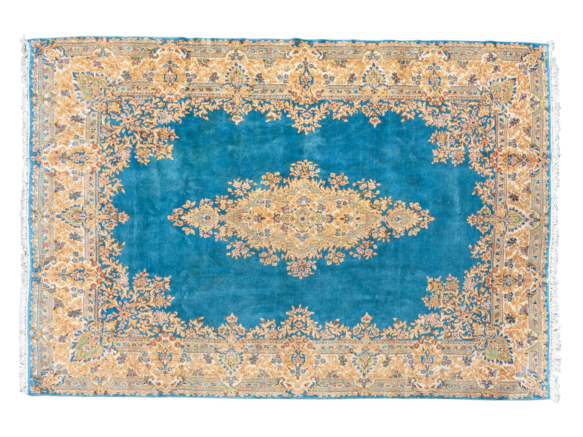 A Kashan Wool Rug