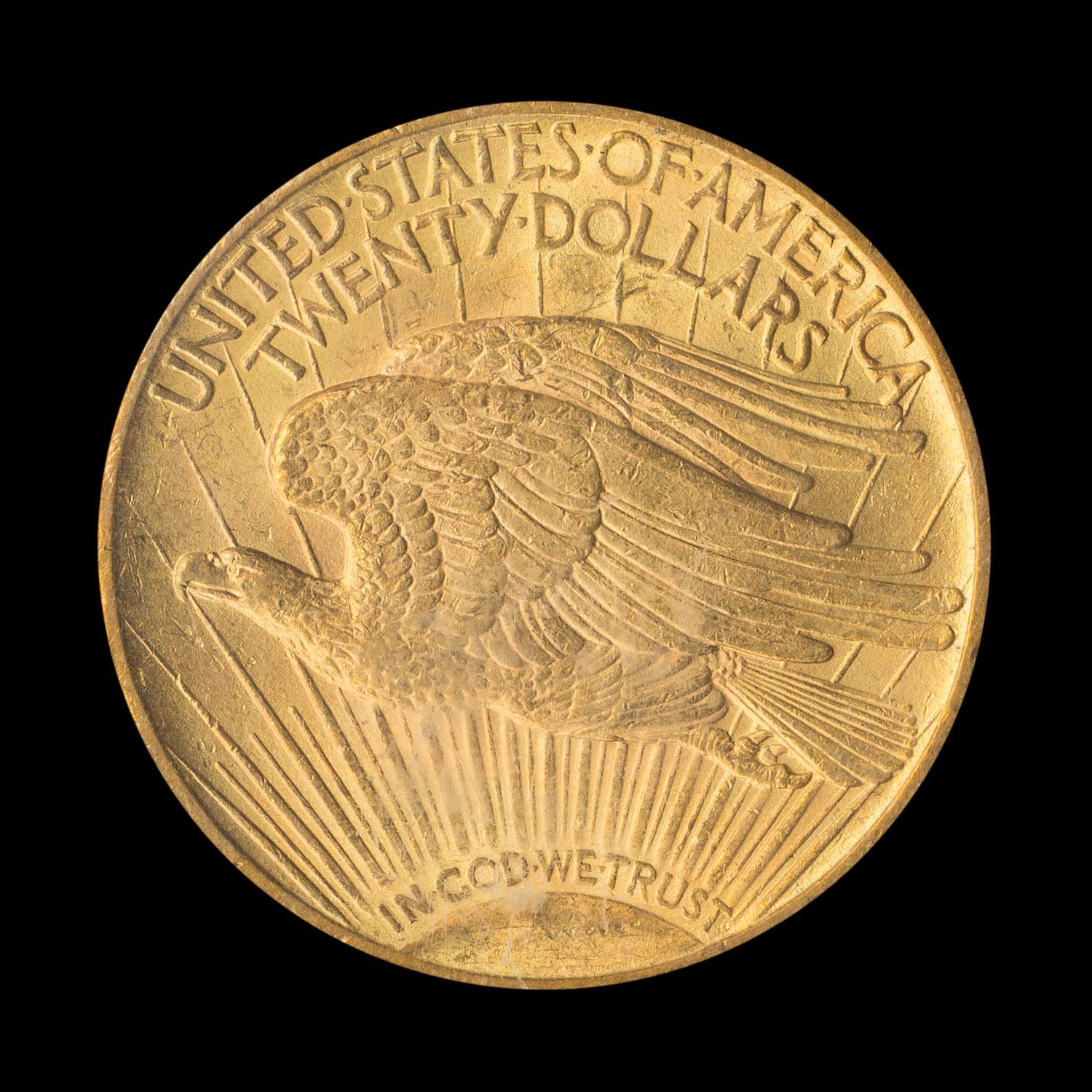 A United States 1911 St. Gaudens $20 Gold Coin