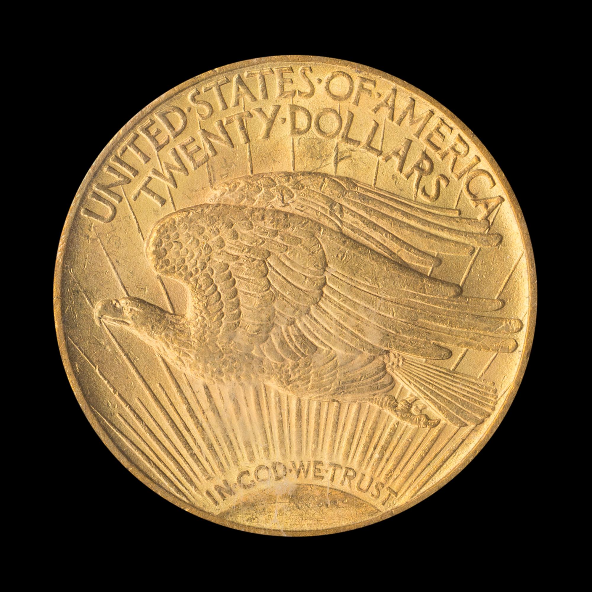 A United States 1911 St. Gaudens $20 Gold Coin