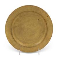 A Tiffany Studios Gilt Bronze Charger