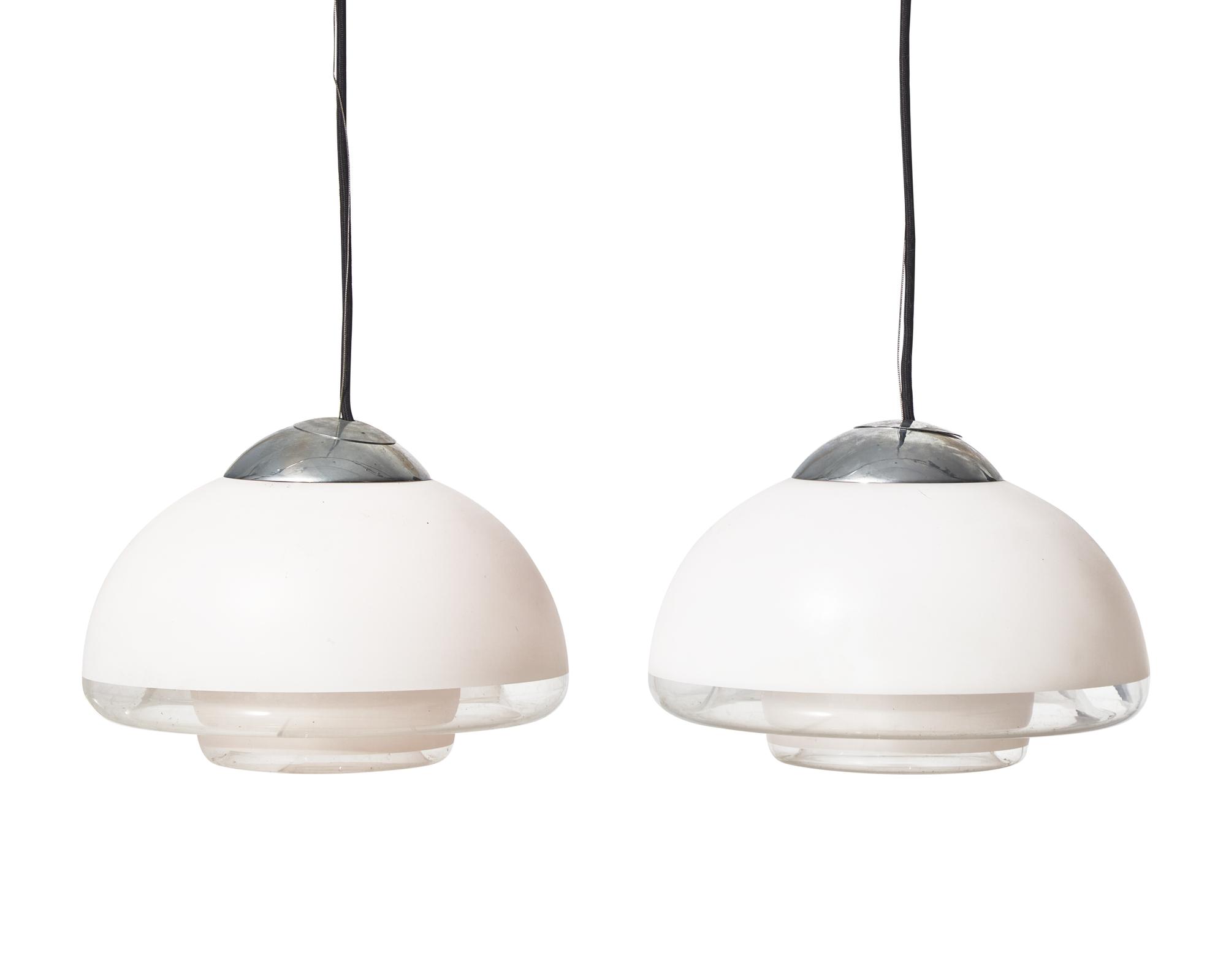 Pair of Europa pendant lights