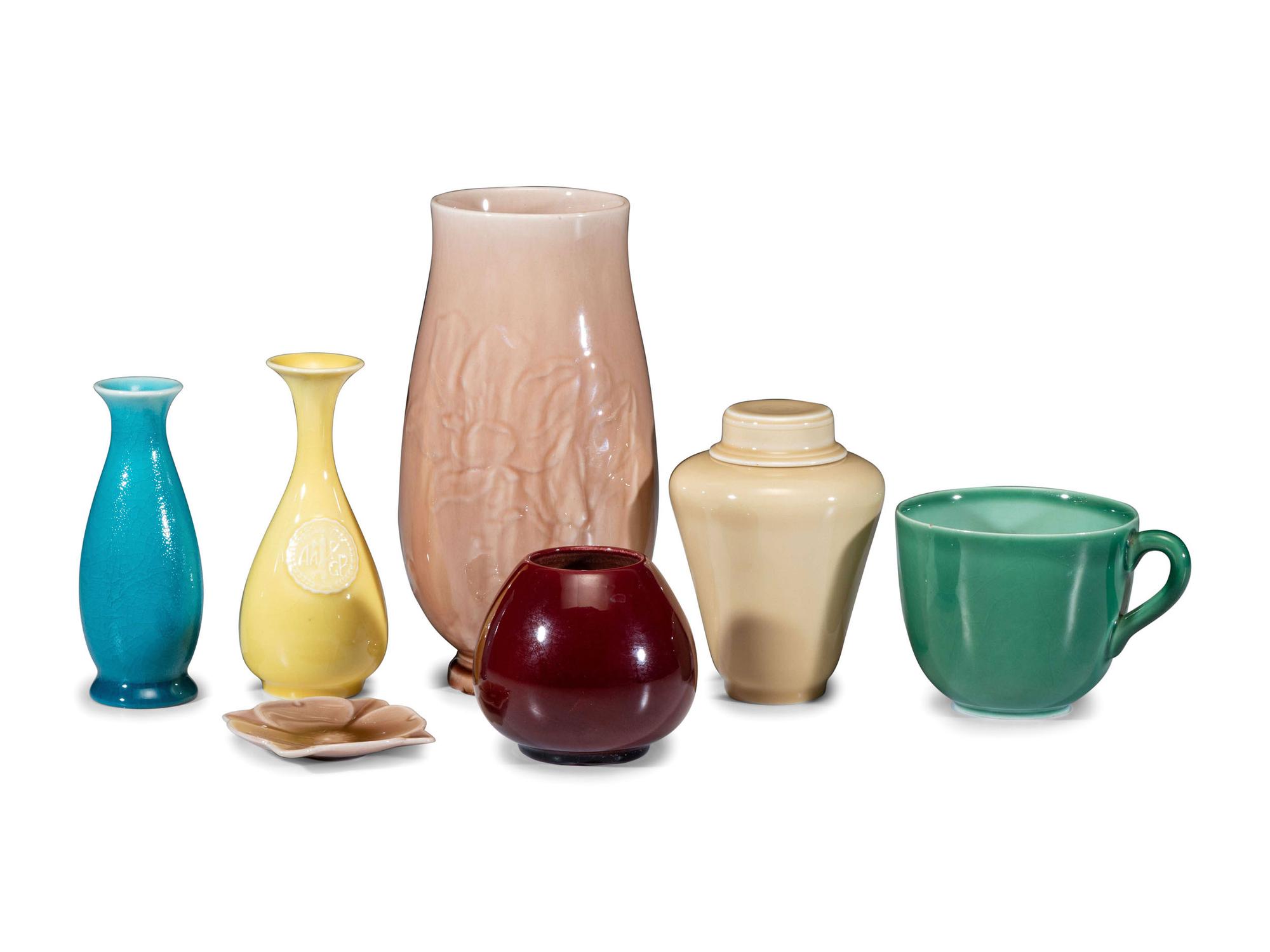 Seven Rookwood Pottery Articles