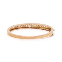 ROSE GOLD AND DIAMOND BANGLE BRACELET