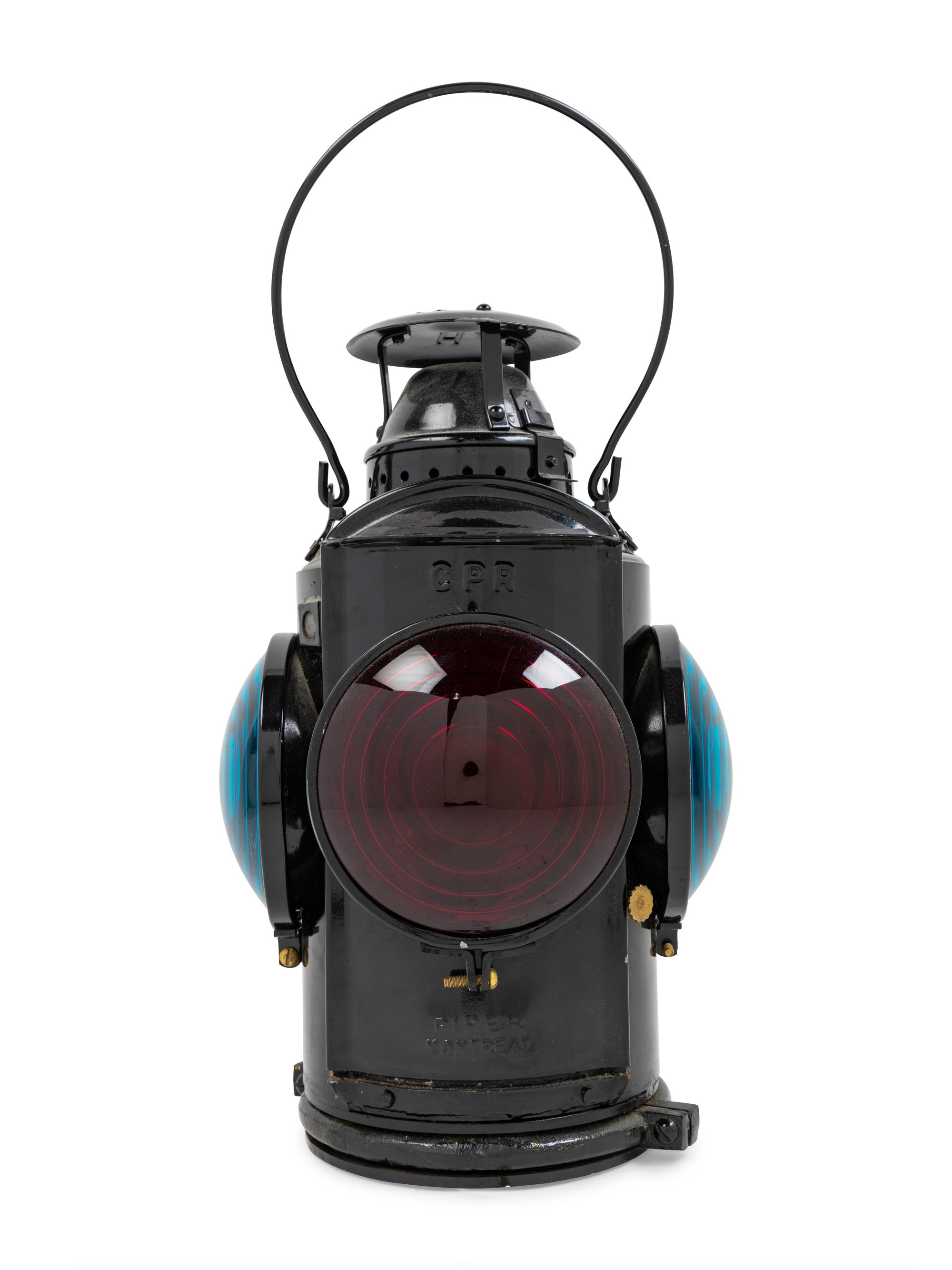 A Group of Six Handlan Signal Lanterns