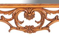 A George II Style Carved Walnut Mirror