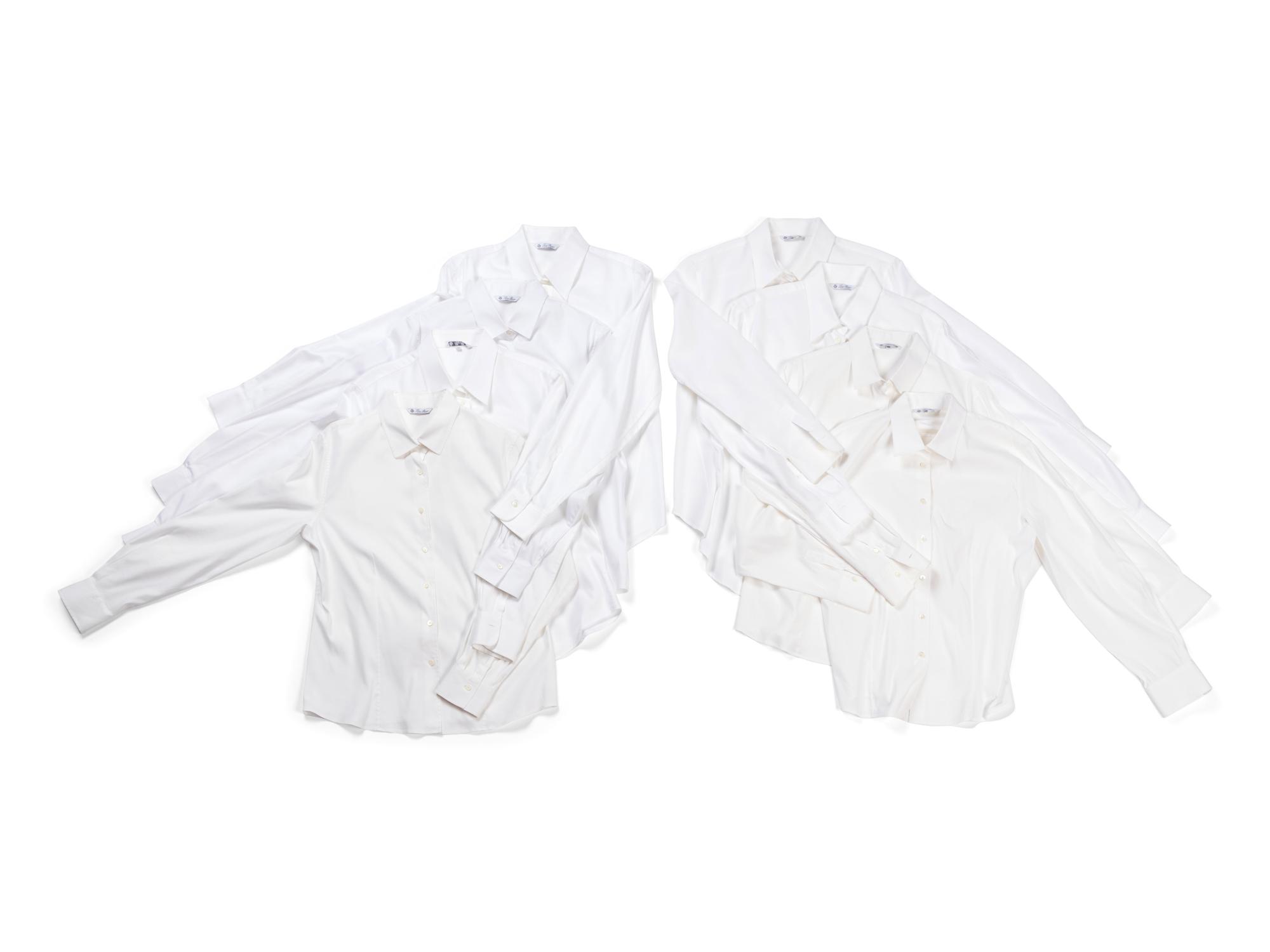 Eight Loro Piana Dress Shirts