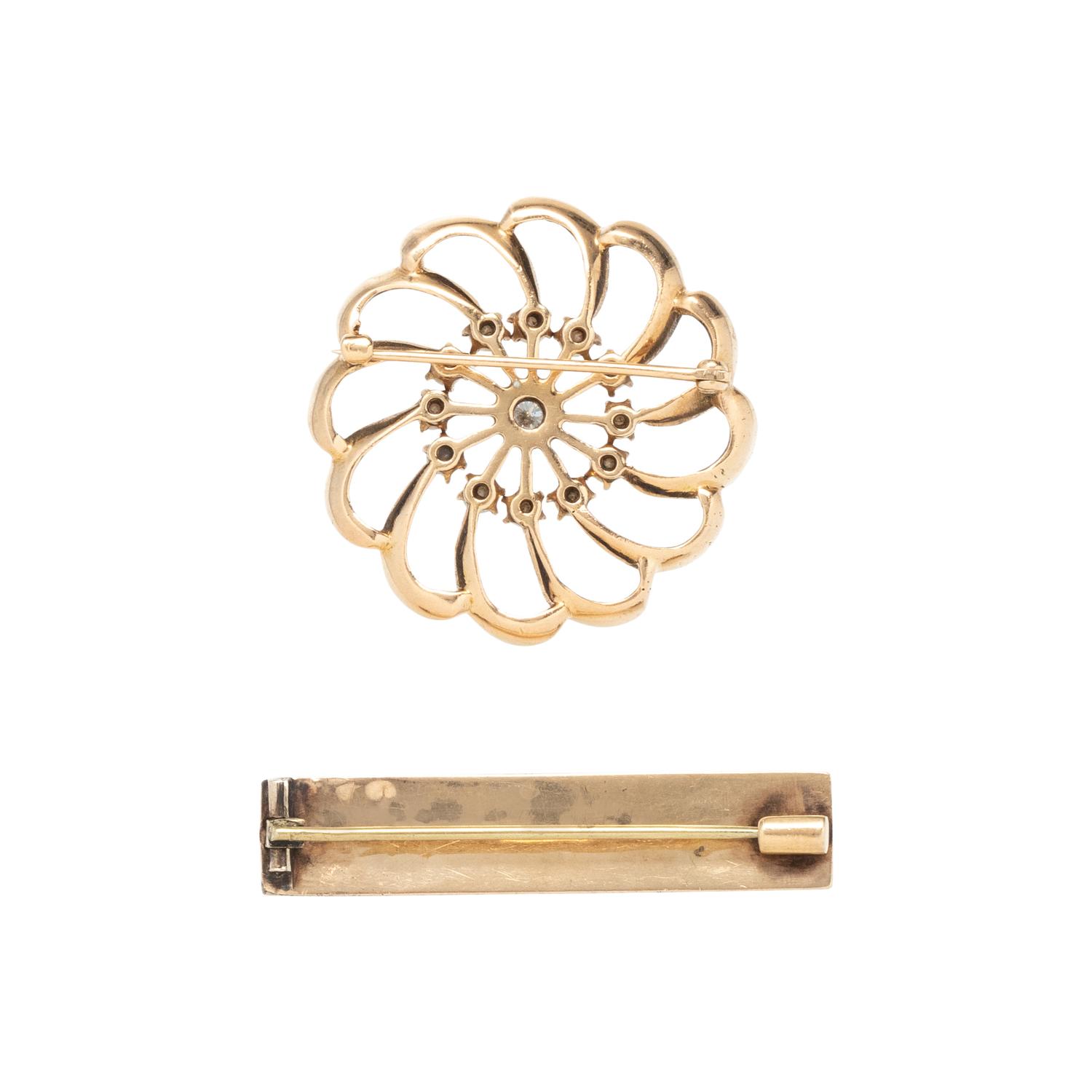 COLLECTION OF ENAMEL BROOCHES