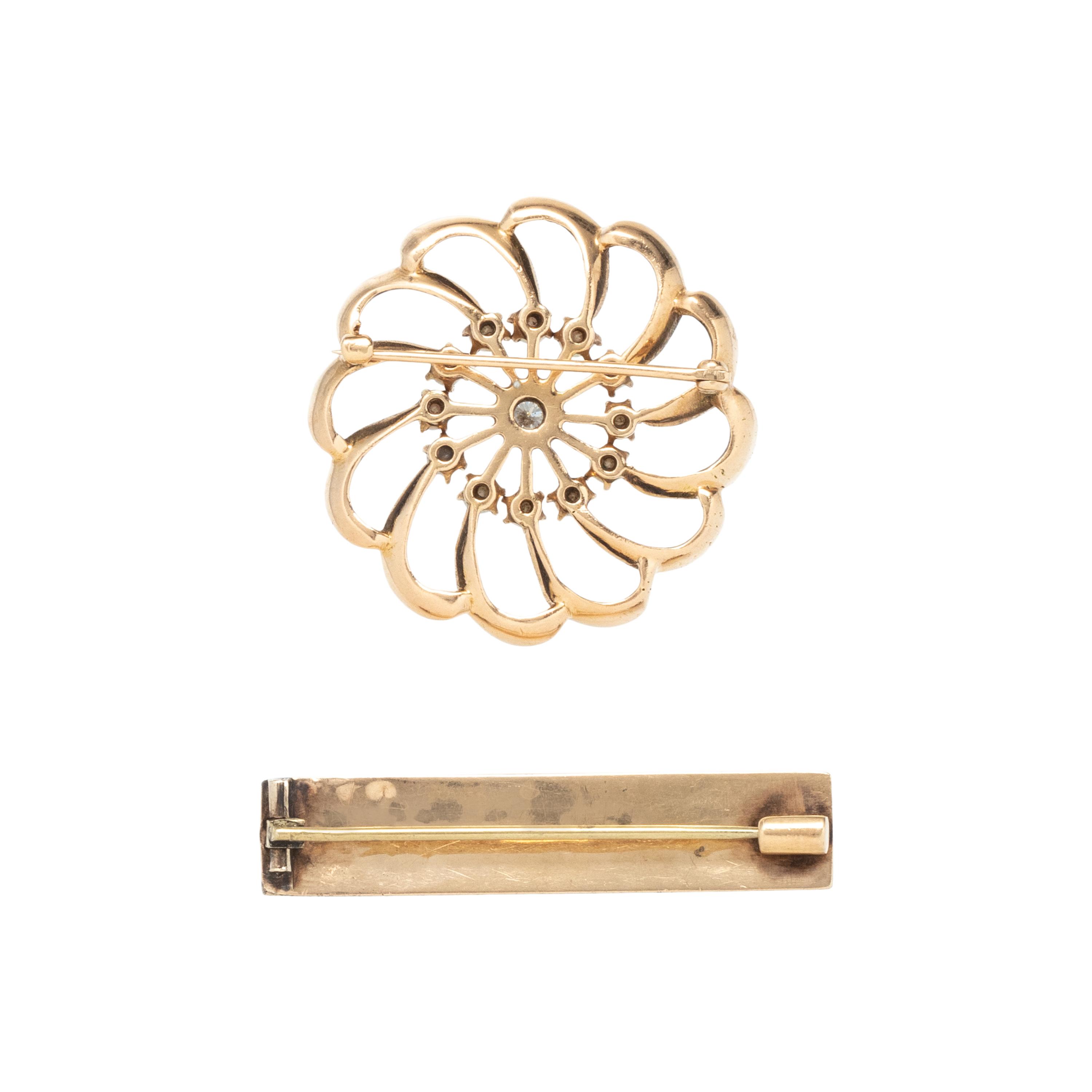 COLLECTION OF ENAMEL BROOCHES