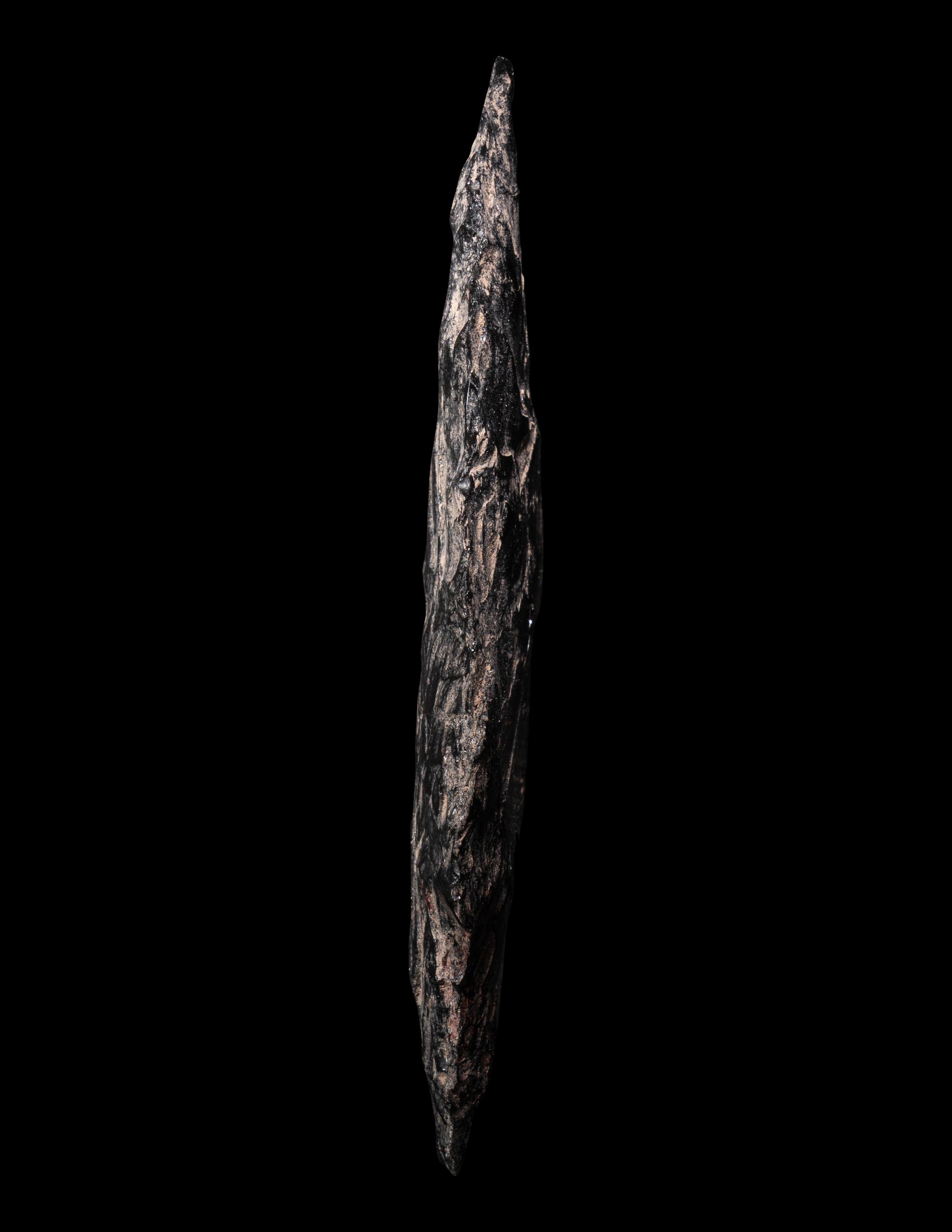 Three Mesoamerican Obsidian Arrowheads
