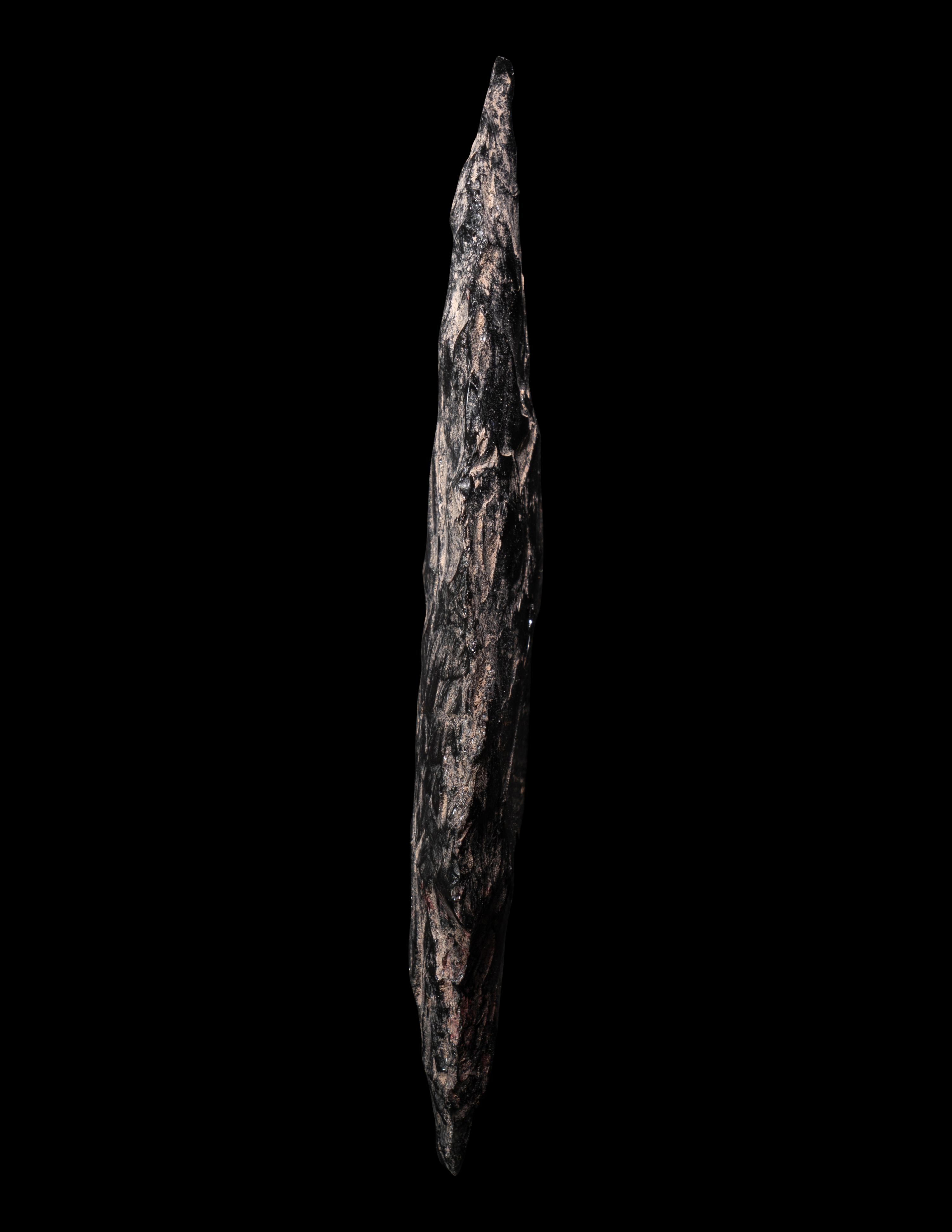 Three Mesoamerican Obsidian Arrowheads