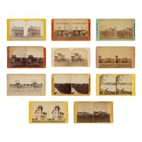 Haynes, F. Jay (1853-1921). A group of 11 stereoviews of the Dakota Territory.