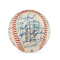 A 1967 Los Angeles Dodgers Team Signed Autograph Baseball (JSA Letter of Authenticity),