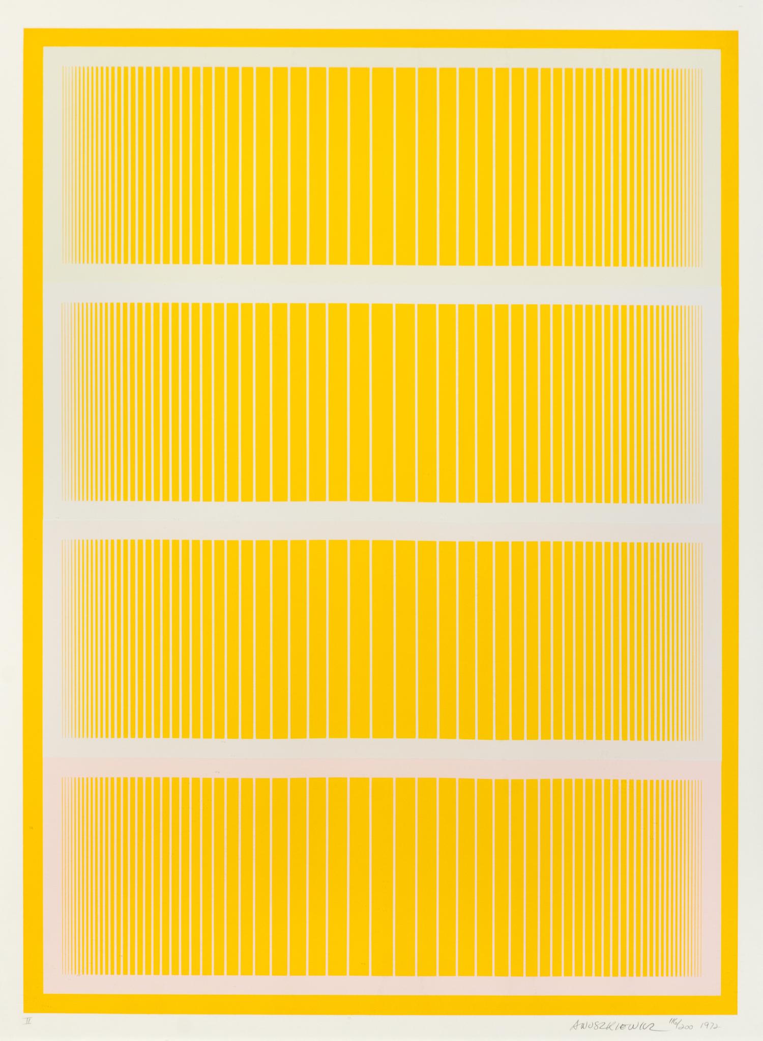 Richard Anuszkiewicz, (American, b. 1930), Untitled, 1972