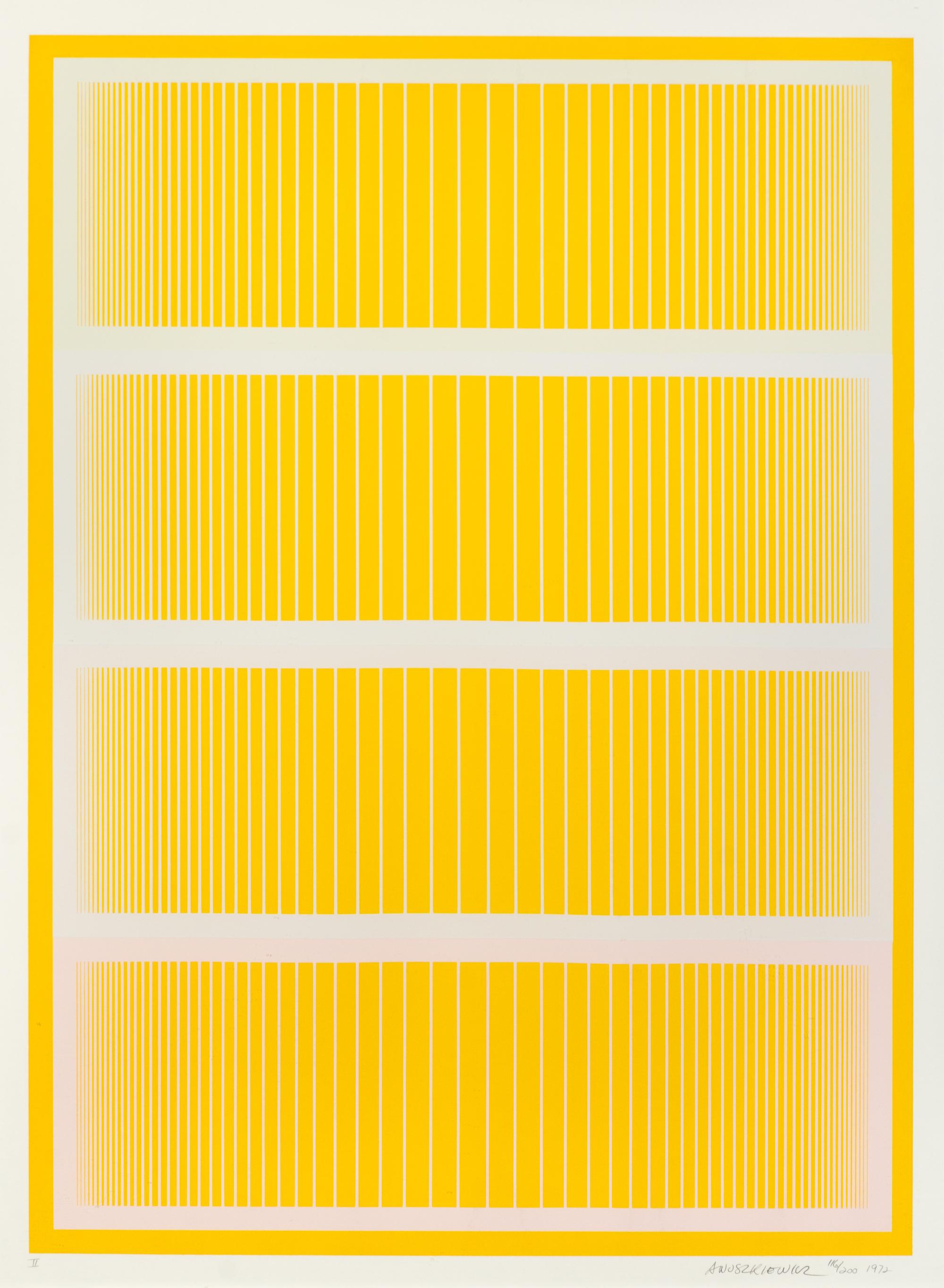 Richard Anuszkiewicz, (American, b. 1930), Untitled, 1972
