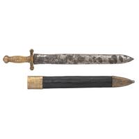 "C&S" in Quillons Marked Confederate Short Sword