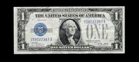 A United States Series 1928A Funny Back $1 Silver Certificate