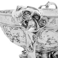 A Large Martelé Silver Punch Bowl Made for the 1904 Louisiana Purchase Exposition in St. Louis