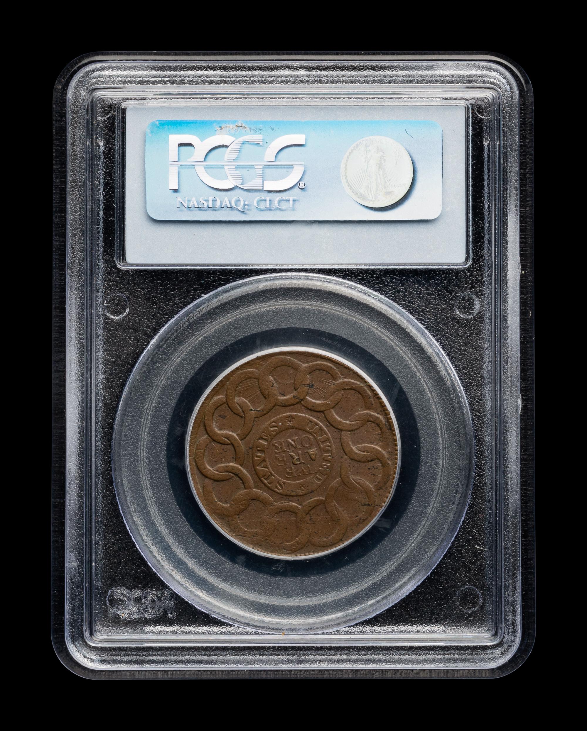 A 1787 Fugio 1c Coin (PCGS MS62 BN)