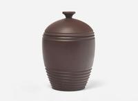 A Wedgwood Bronzed Basalt Tobacco Jar, UK, 1930s