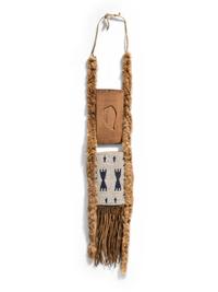 Blackfeet Beaded Mirror Bag