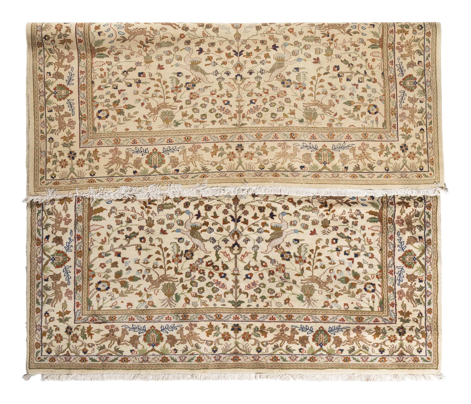 A Tabriz Wool Rug