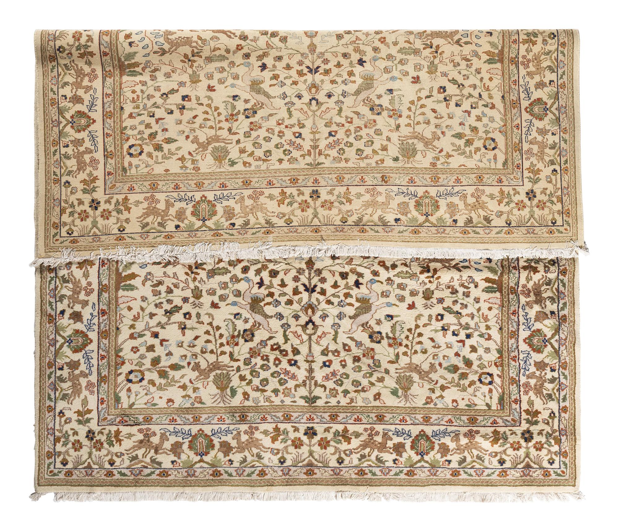 A Tabriz Wool Rug
