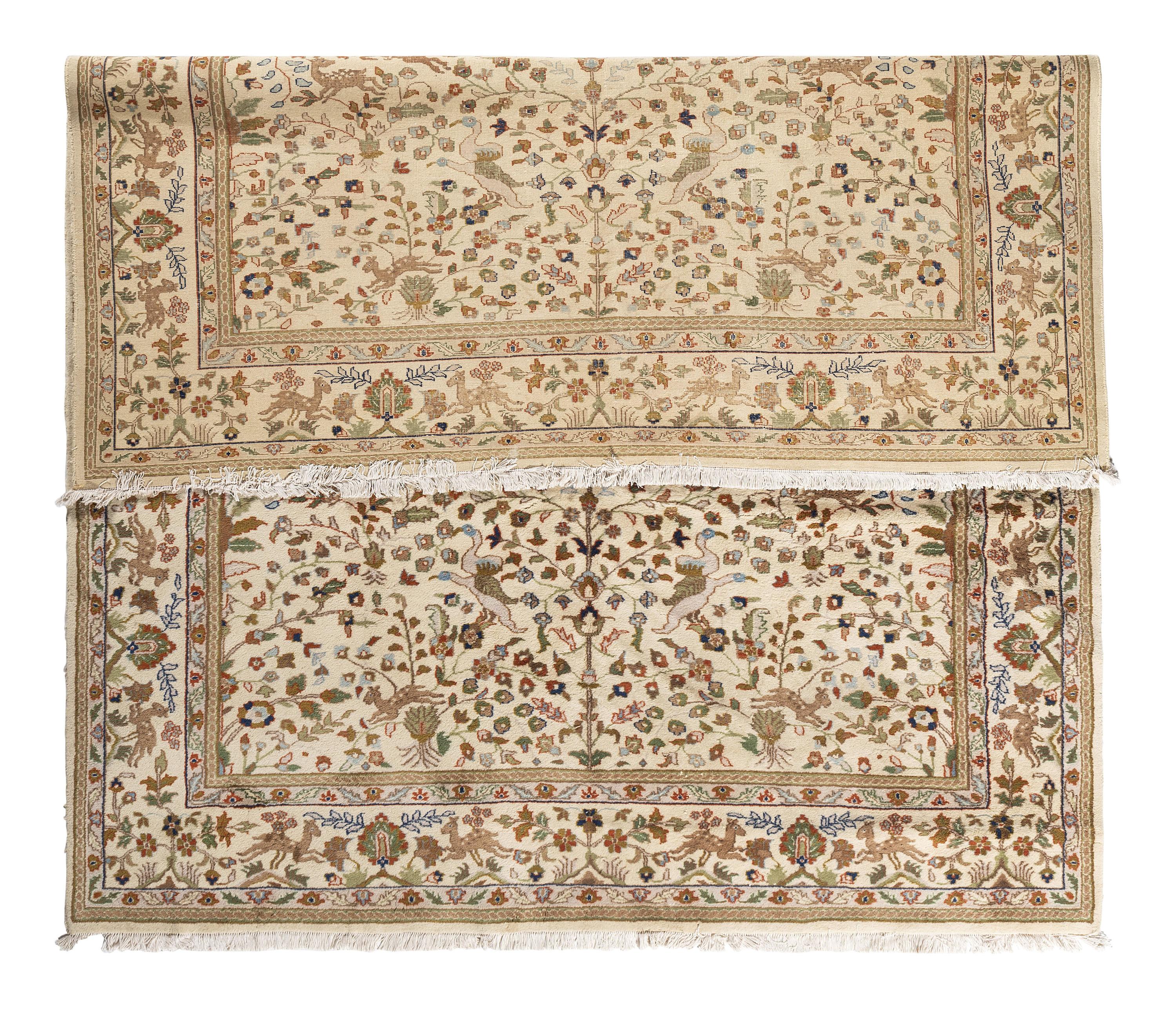 A Tabriz Wool Rug