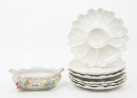 A Group of Ceramic Table Articles — 19TH AND 20TH CENTURY