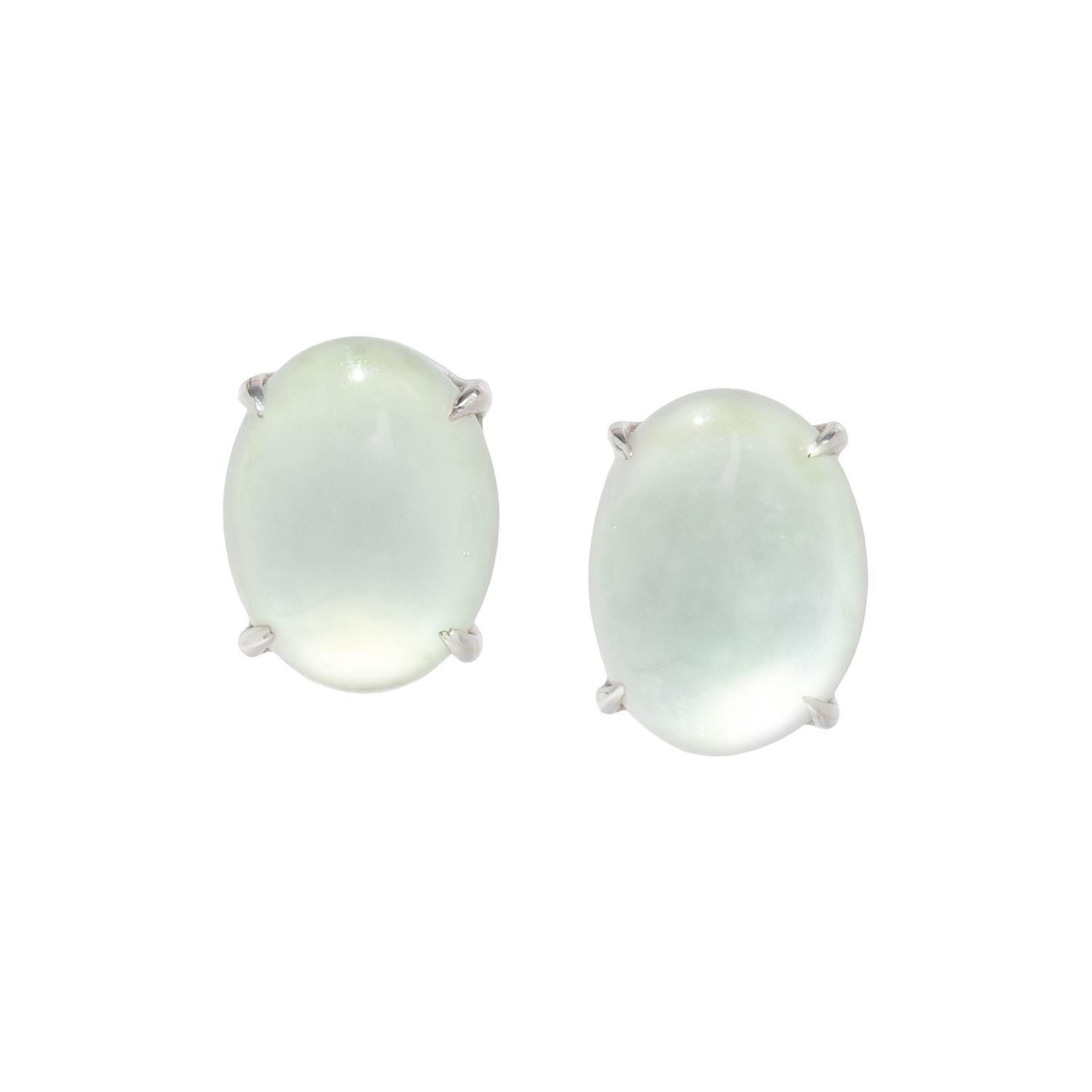JADE STUD EARRINGS