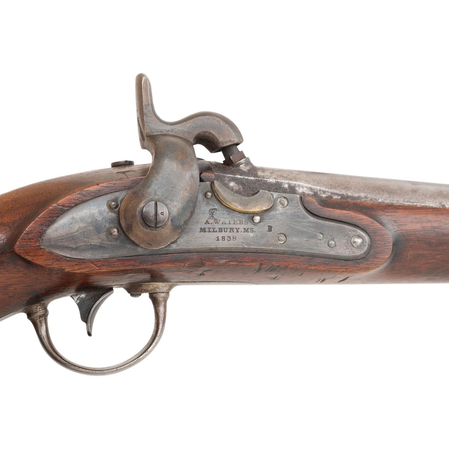US Arsenal Percussion Altered Model 1836 Pistol by Waters