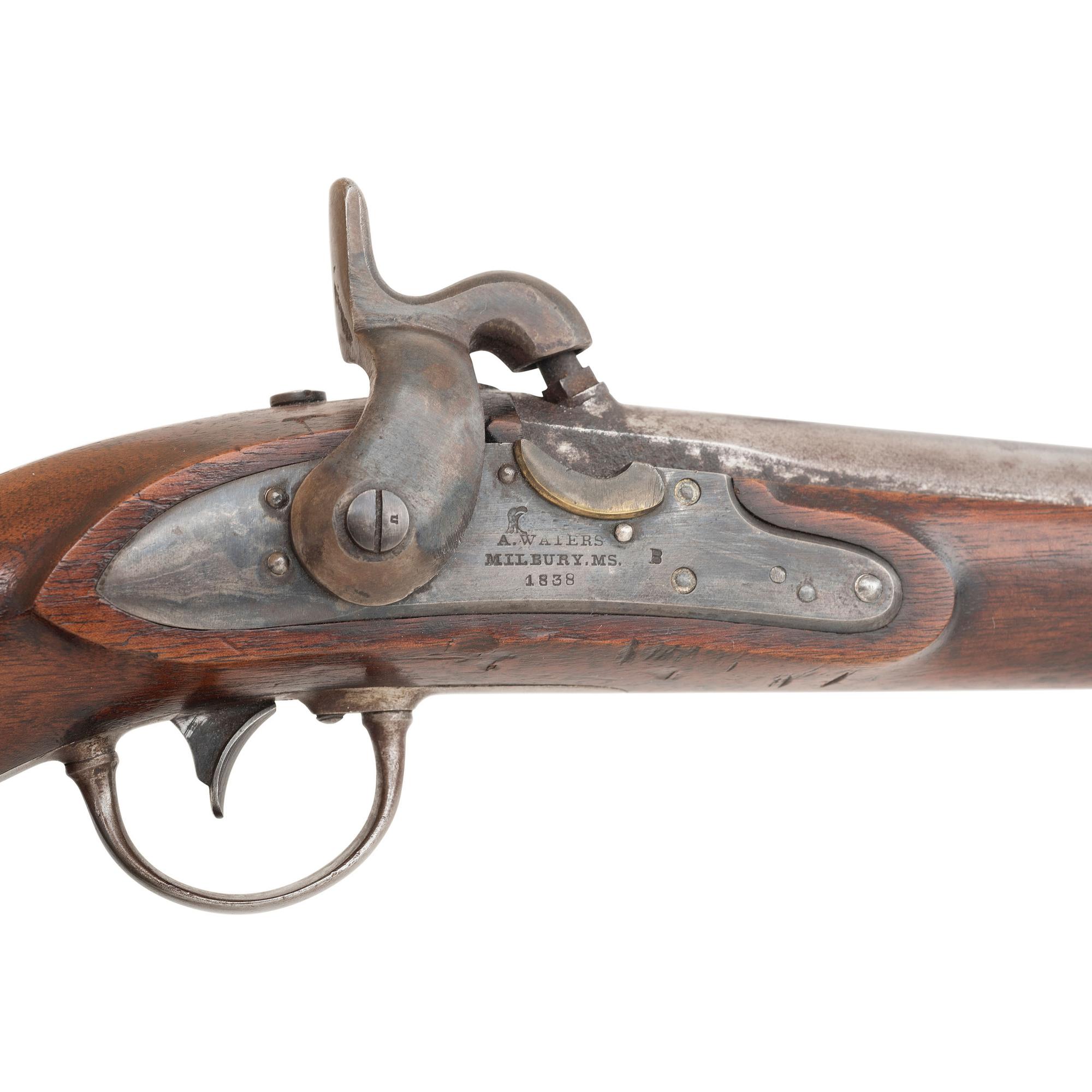 US Arsenal Percussion Altered Model 1836 Pistol by Waters