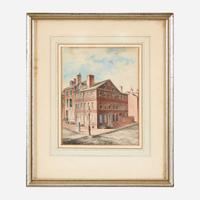 Charles H. Wells (1832-1884) A Philadelphia Corner House