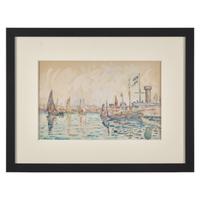 Paul Signac (French, 1863-1935) — Le Port de Saint Gilles Croix-de-Vie