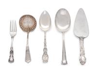 comprising a variety of serving pieces and utensils, 94 items total.