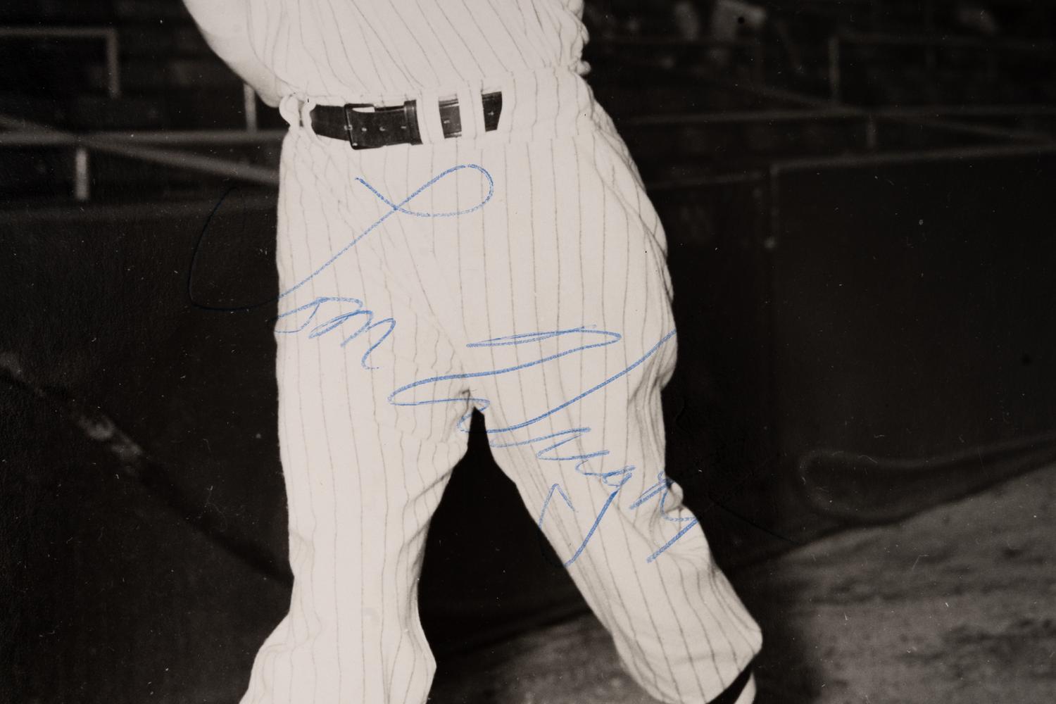 A Group of 1950s Comiskey Park Chicago White Sox Signed Type One Photographs and Ephemera Including Nellie Fox Signed Photograph,