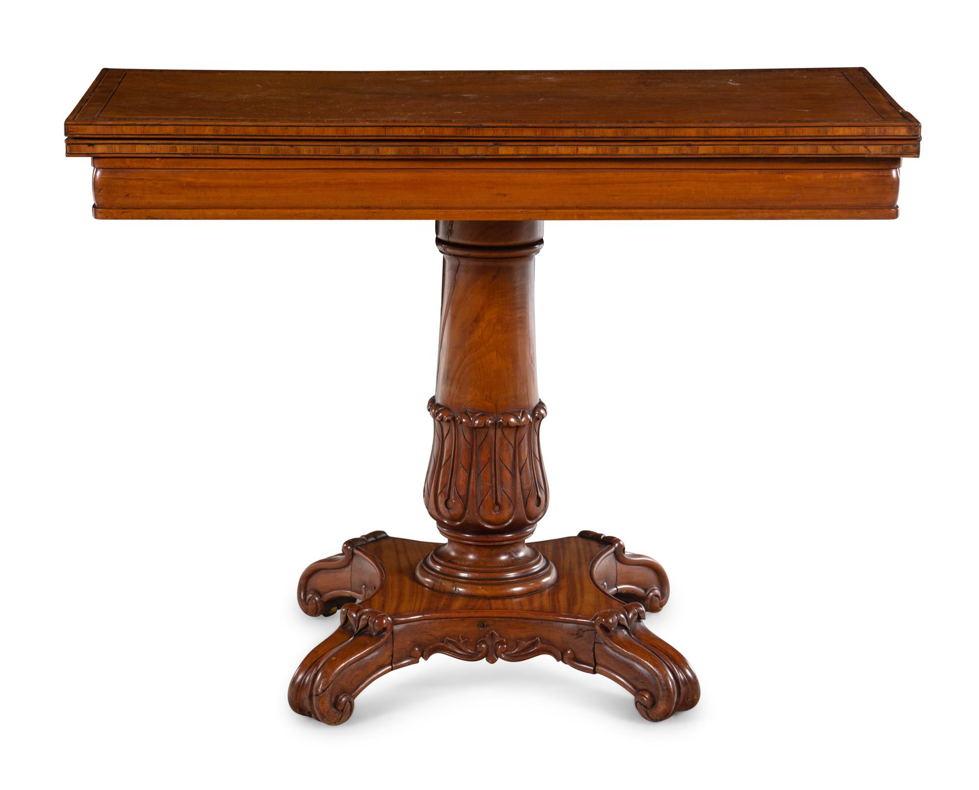 An Anglo-Indian Sandalwood Sofa Table