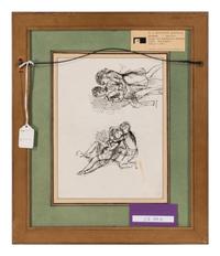 Mais C'était un de Leurs Grands Amusements de se Sauver dans la Lande ( Study for Wuthering Heights, a double-sided work), 1933
