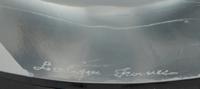 A Lalique Cygne Table Ornament and Mirror Plateau